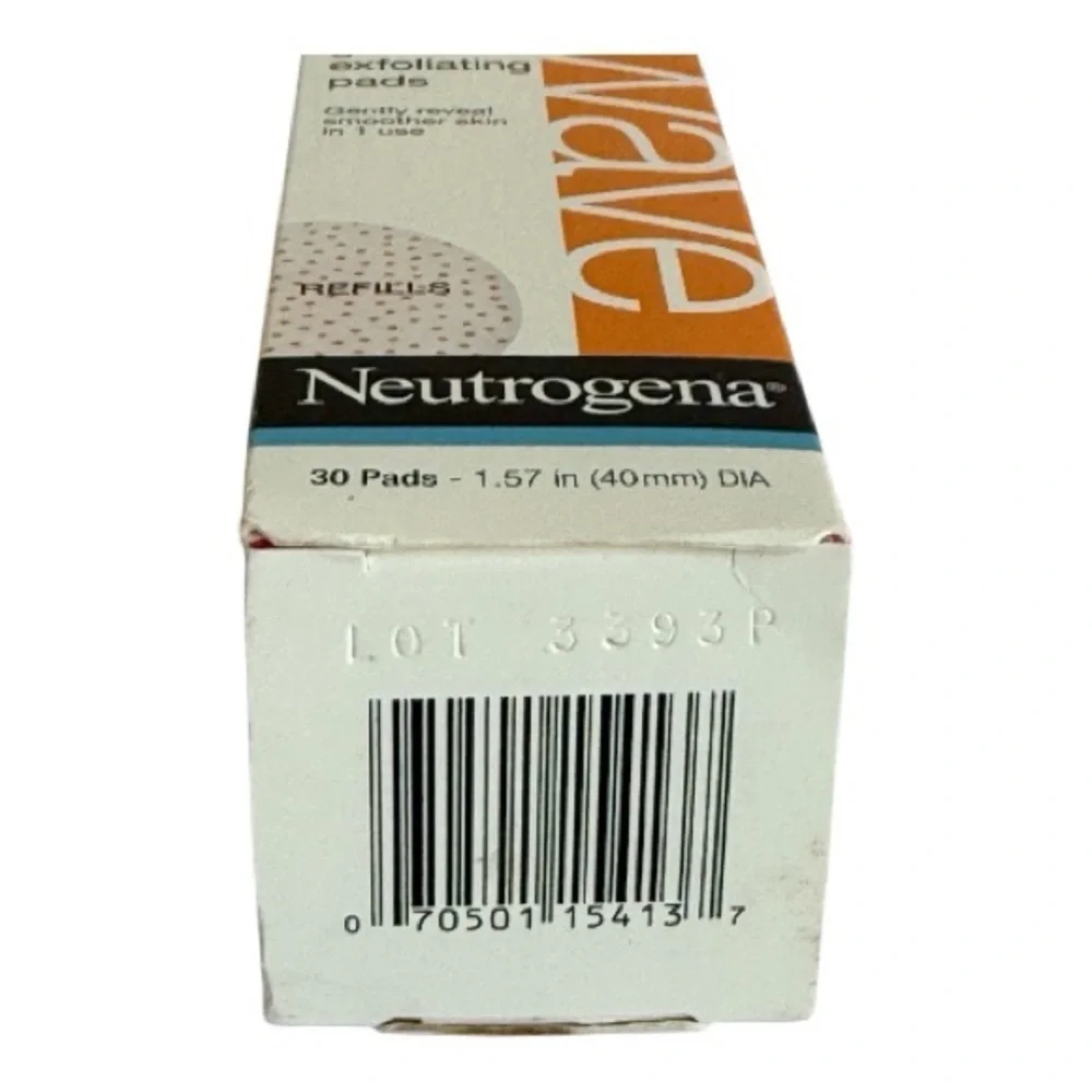 Neutrogena Wave Gentle Exfoliating Pads 30 Refills Sealed